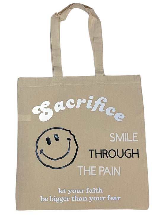 “Sacrifice” Tote