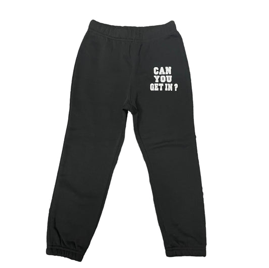 Youth Black “SFC” Sweatpants